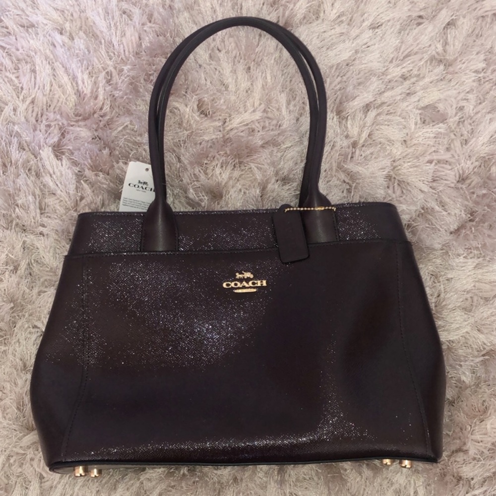 Coach deep wine purse. Authentic with tags